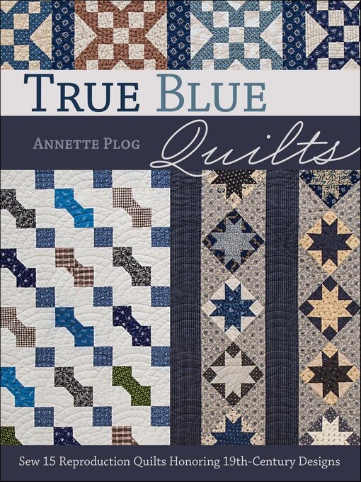 Title details for True Blue Quilts by Annette Plog - Available